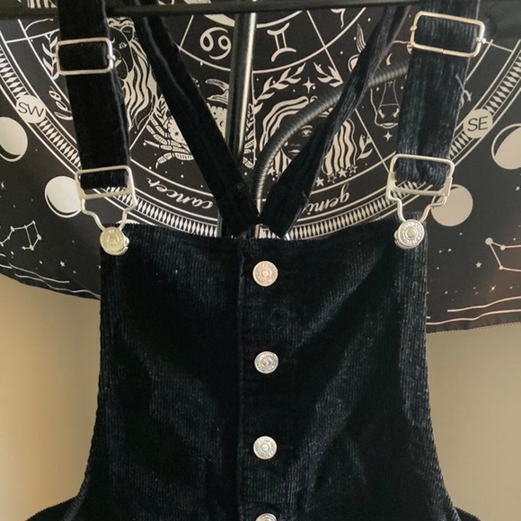 CORDUROY OVERALL DRESS - Picture 3 of 4